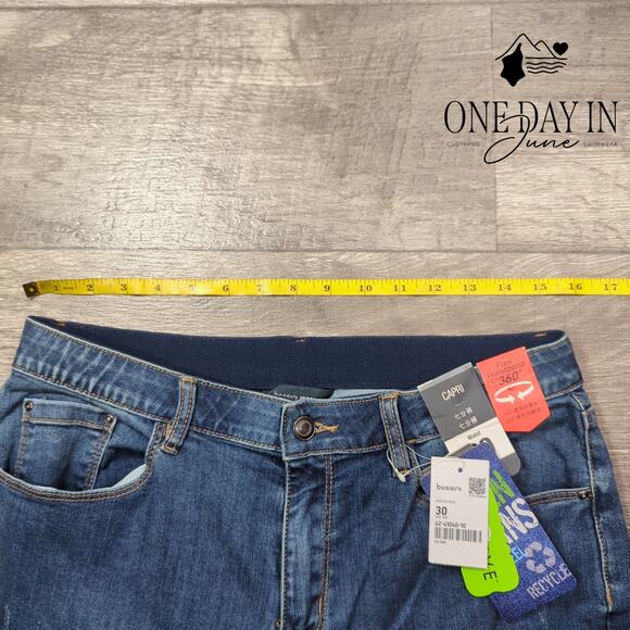 Bossini Capri Jeans Size 30 (10) - Picture 3 of 6